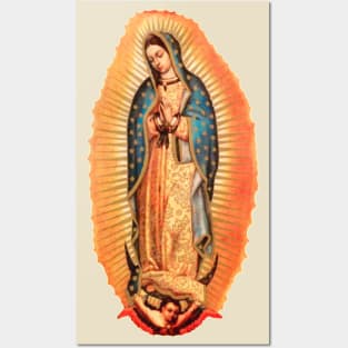Our Lady of Guadalupe : Nuestra Señora de Guadalupe Posters and Art